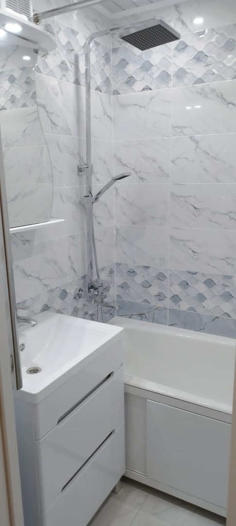 Ремонт ванных комнату в Твери, ремонт туалетов в Твери, ремонт санузлов в Твери, плиточные работы в Твери, плиточник в Твери