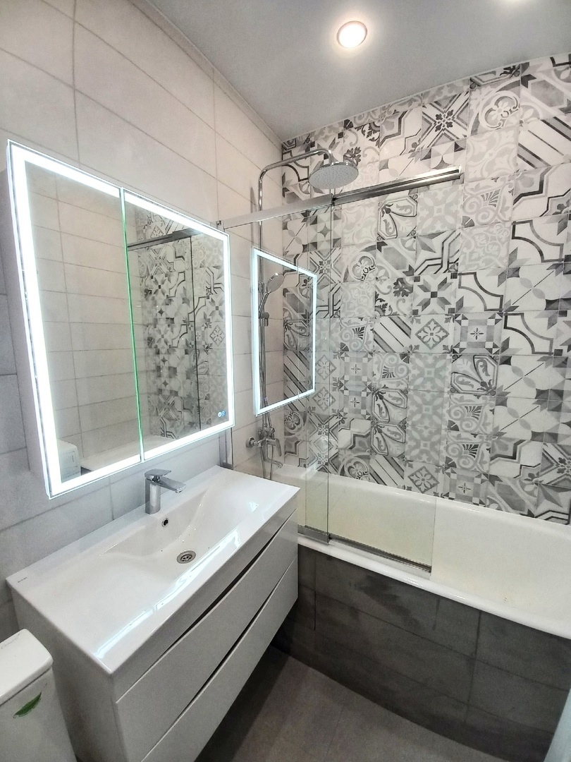 Ремонт ванных комнату в Твери, ремонт туалетов в Твери, ремонт санузлов в Твери, плиточные работы в Твери, плиточник в Твери