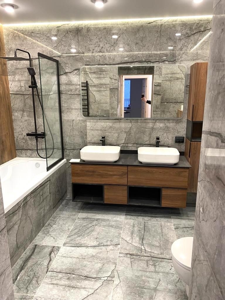 Ремонт ванных комнату в Валдае, ремонт туалетов в Валдае, ремонт санузлов в Валдае, плиточные работы в Валдае, плиточник в Валдае