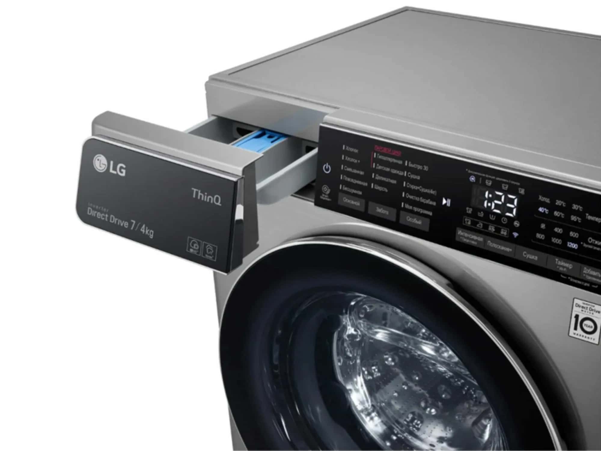 Ошибки (коды) и неисправности стиральных машин LG (ЭлДжи)