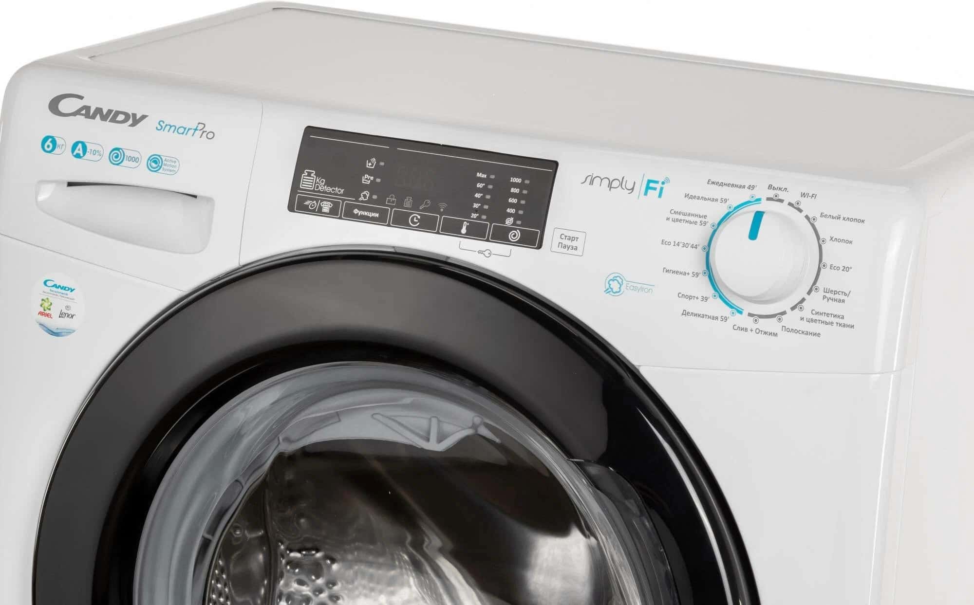 Ошибки (коды) и неисправности стиральных машин Candy (Канди)